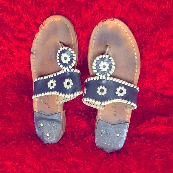 Leather Jack Rogers Sandals - Picture 2 of 5